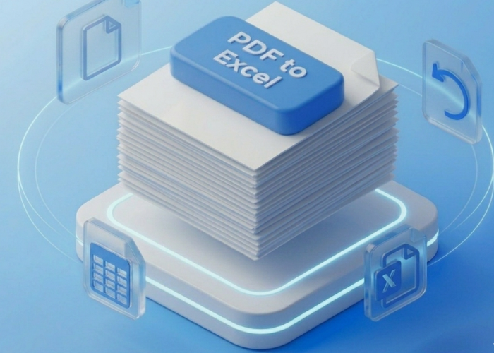 Convert PDF to Excel online free tool to convert PDF to XLSX without losing formatting